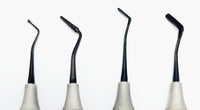 Dental Restorative Kit – 4 Pcs Double-Ended Black Titanium Coated Instruments | Stainless Steel Handles | Composite Resin Filling #tncipcl