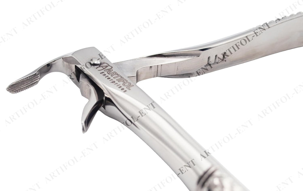 Extraction Forceps 74N – European Style | Slim-Beaked Lower Molar & Root Specialist | Premium Surgical Stainless Steel | High-Torque Precision Design #FAFX74N
