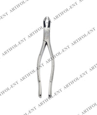 Pince d’extraction des 1res et 2es molaires supérieures droites 53R – Instrument dentaire de précision pour extraction | Bec anatomique pour le côté droit, acier inoxydable, poignée ergonomique | Réutilisable n° F53R
