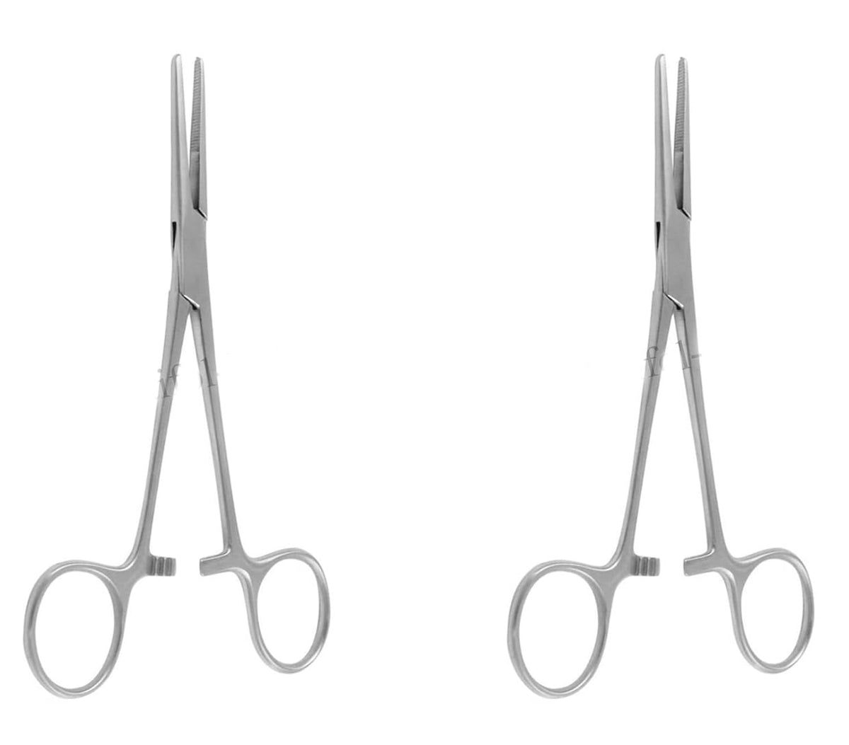 Pince hémostatique Kelly – droite, 14 cm (5,5") | Pinces chirurgicales et dentaires, lot de 2, ensemble n° 115910103