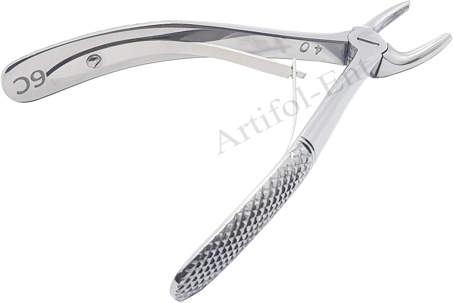 Upper Molars Pediatric Extraction Forceps #6C – Dental Tooth Extraction Instrument | Premium Stainless Steel | Reusable & Autoclavable | FX6C
