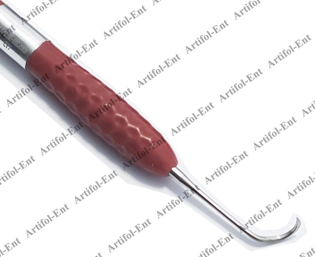 CT7 Dental Composite Resin Filling Instruments – 17 cm (3 Pcs Set)  Double-Ended Precision Tips | Brown Silicone Handles | #CT7