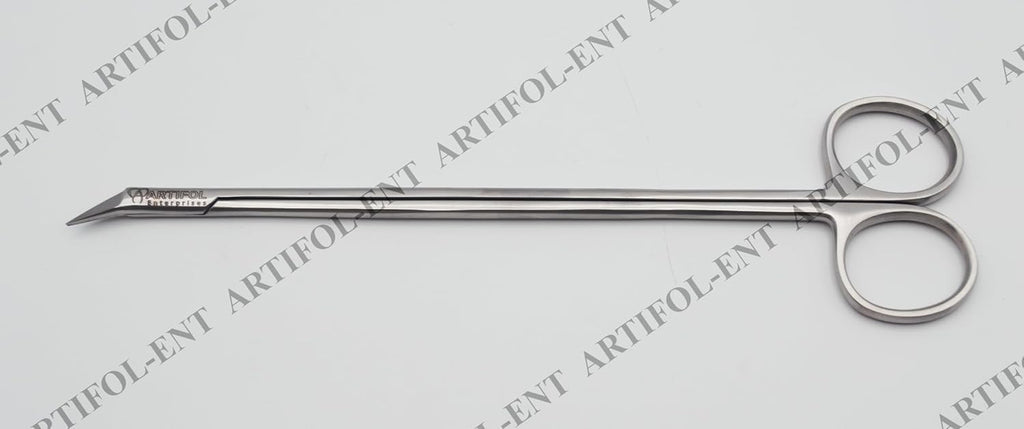 Elite Hegemann-Diethrich Vascular & Technical Scissors 19 cm (25°) – Precision Angled Surgical Scissors | High-Density Stainless Steel | Professional Grade #113910257