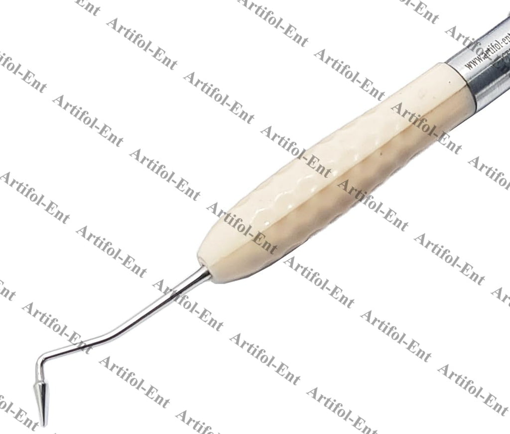 CT5 Dental Composite Resin Filling Instruments – 17 cm (3 Pcs Set)  Double-Ended Precision Tips | Beige Silicone Handles | #CT5