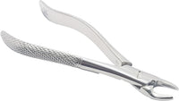 Upper Roots Serrated Extraction Forceps #76S – Dental Tooth Extraction Forceps | Surgical Grade Stainless Steel | Reusable & Autoclavable | FX76S