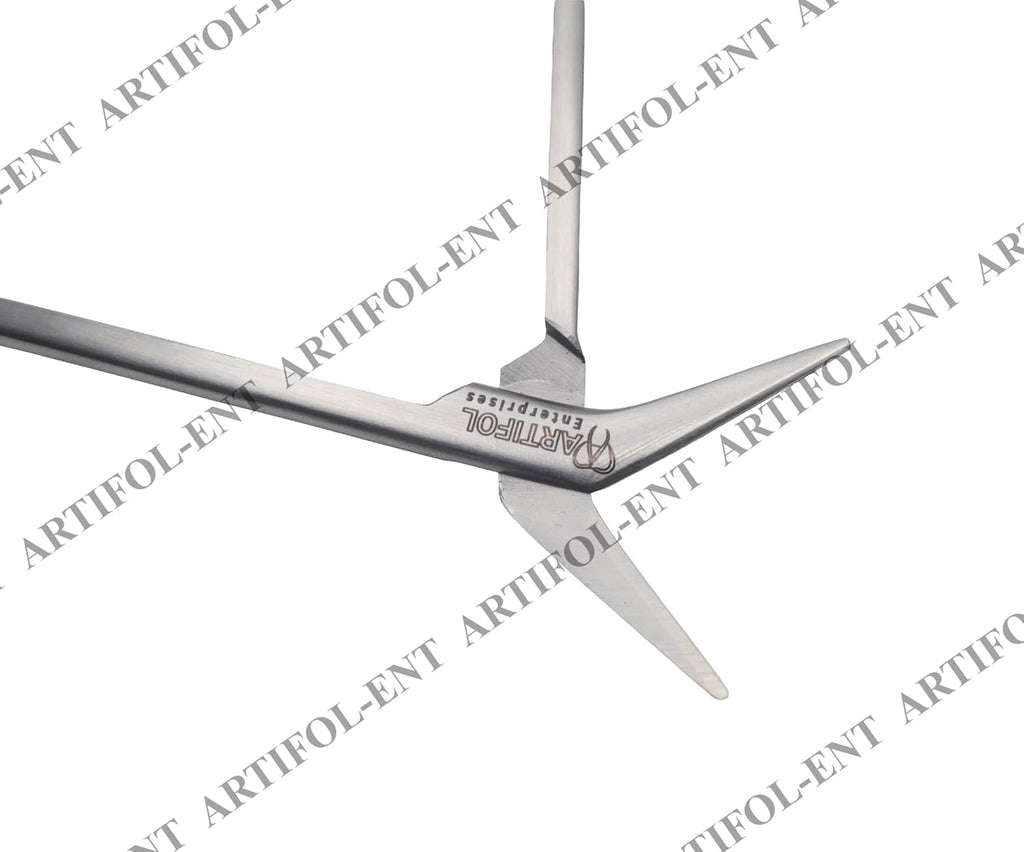DeBakey Potts-Smith Scissors 18 cm (25°) – Precision Angled Surgical Scissors | Fine 25° Blades, Premium Stainless Steel, Ergonomic Grip | Reusable #113910636