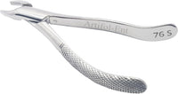 Upper Roots Serrated Extraction Forceps #76S – Dental Tooth Extraction Forceps | Surgical Grade Stainless Steel | Reusable & Autoclavable | FX76S