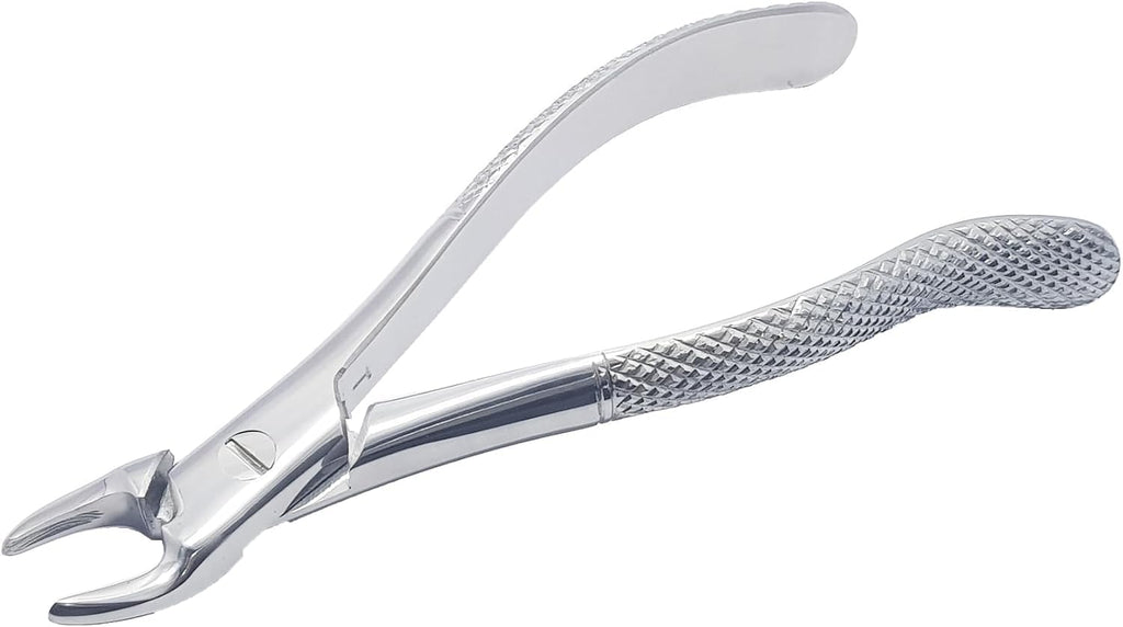 Upper Roots Serrated Extraction Forceps #76S – Dental Tooth Extraction Forceps | Surgical Grade Stainless Steel | Reusable & Autoclavable | FX76S