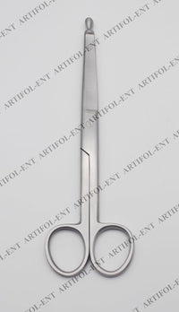 Professional Enterotomy & Dissecting Scissors 21 cm Straight – Probe-Tip Safety Design | Elite High-Density Stainless Steel | Precision Surgical Instrument #113910296