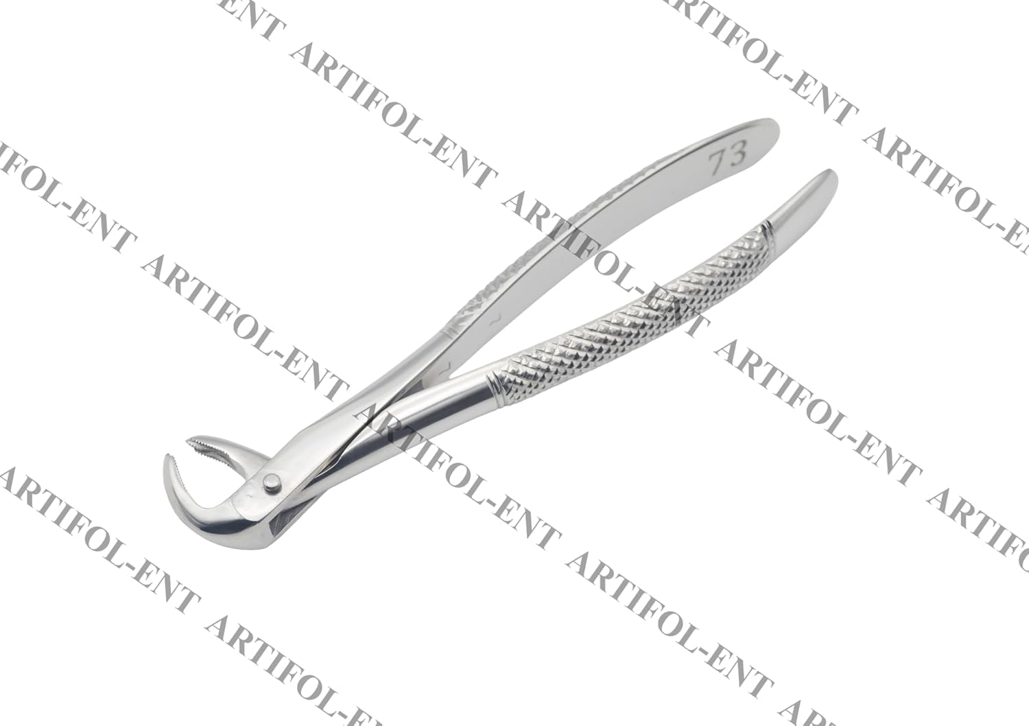 Lower Molars Extraction Forceps 73 – Professional Dental Extraction Instrument | Deep-Grip Beak Design, Heavy-Duty Stainless Steel, Ergonomic Handles | Reusable #FX73