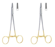 TC Mayo Hegar Naaldhouder Driver 16 cm (6") & 20 cm (8") – Getande Tungsten Carbide Bekken | Chirurgisch-tandheelkundig Hechtinstrument | Roestvrij Staal