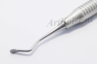 Dental Sickle Scaler 204S Double End 17.5 cm Stainless Steel Hygienists Tool Ergonomic Hollow Handle Endodontic Instruments 3 Pcs #S204SXE2