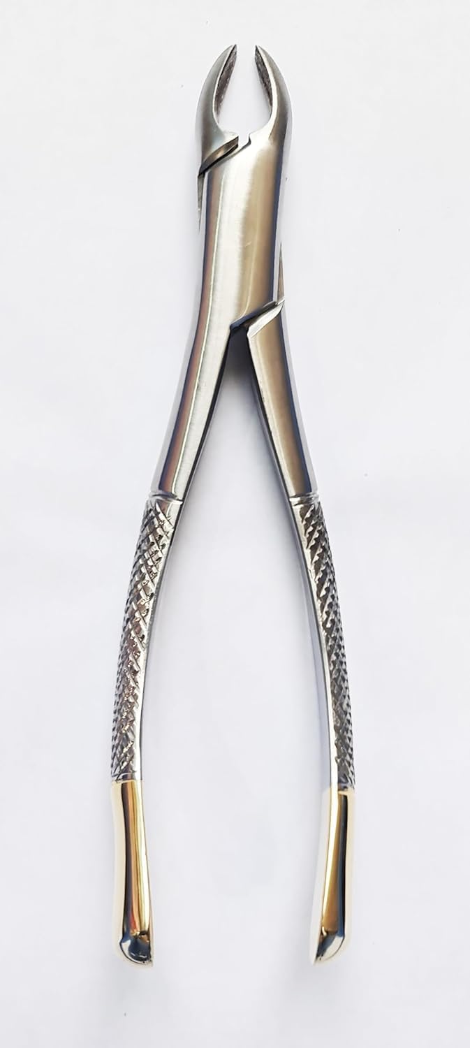 Dental Extracting Forceps 150 & 151 – Tooth Extraction Tools with T/C Layer | Premium Stainless Steel | 2 Pcs Set | Reusable & Autoclavable