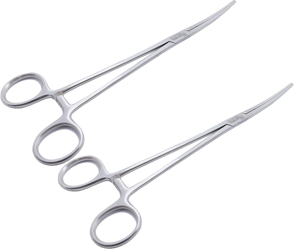 Crafoord Artery Forceps – 24 cm Curved | 2 Pcs Set | Stainless Steel | Autoclavable #115910223