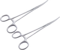 Pinza per arteria Crafoord – 24 cm curva | Set da 2 pezzi | Acciaio inossidabile | Autoclavabile #115910223