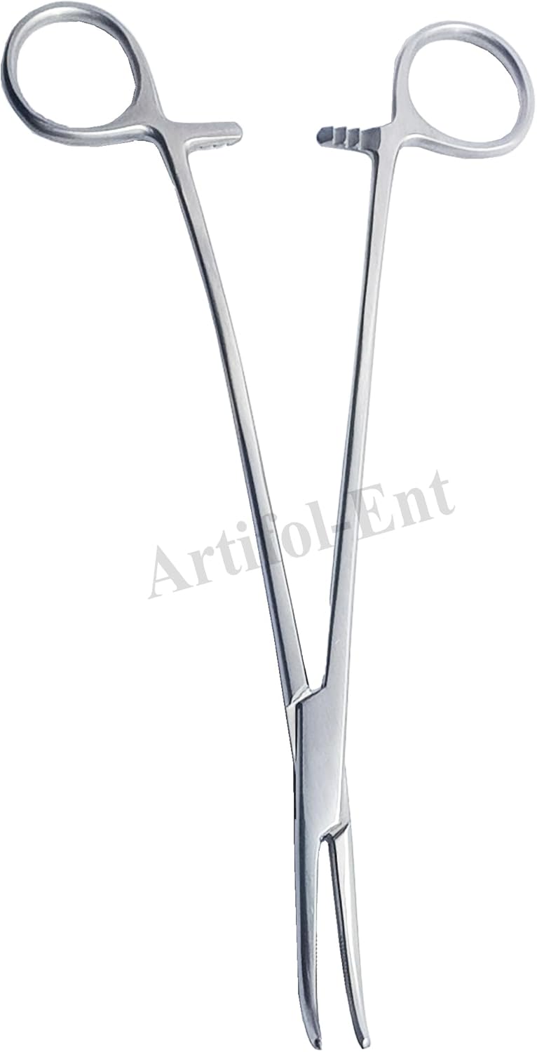 Pinza per arteria Overholt curva – 21,5 cm (3 pezzi) Strumento chirurgico di precisione per una gestione efficace delle arterie | #115910179