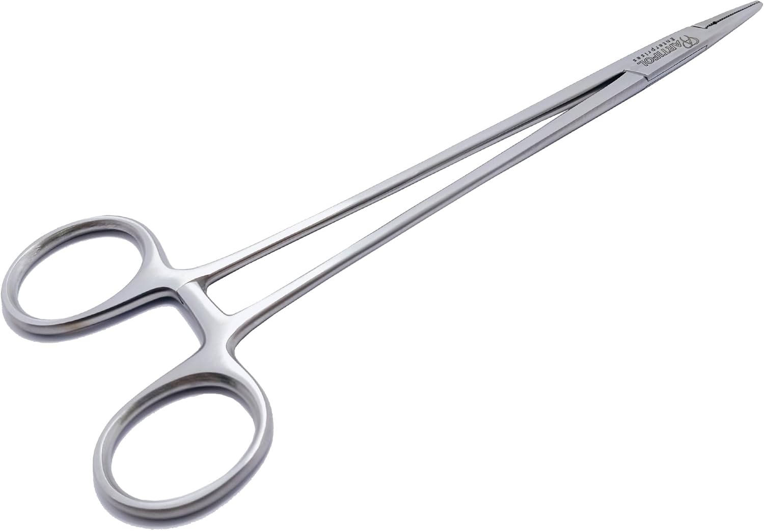 Crile-Wood Needle Holders – 20 cm | 3 Pcs Set | Serrated Jaws | Precision Suturing #132910144-1