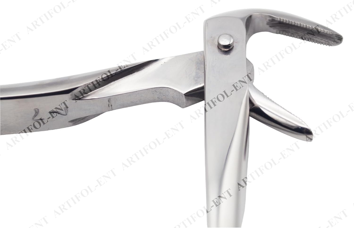 European Style Root Extraction Forceps – Deep-Reach Serrated Beaks | Premium Surgical Stainless Steel | Precision Fragment Retrieval & Sub-Gingival Root Management #FX74