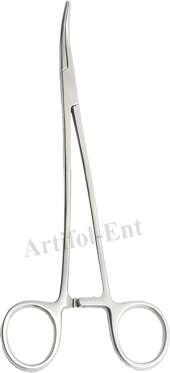 Pinza per arteria Overholt curva – 21,5 cm (3 pezzi) Strumento chirurgico di precisione per una gestione efficace delle arterie | #115910179