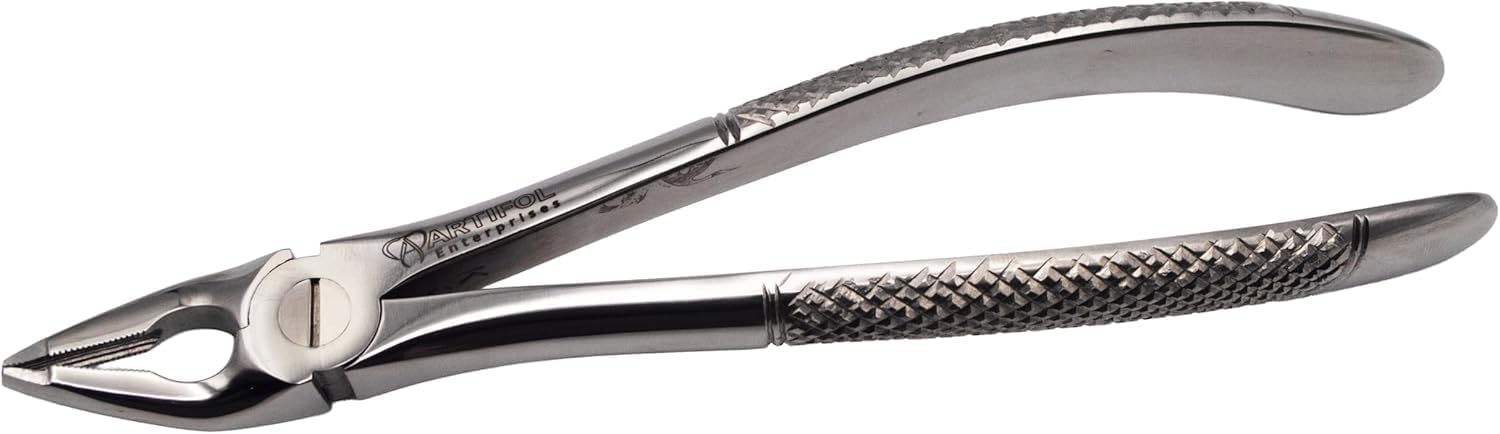 European-Style Precision Extraction Forceps – FX35E | Heavy-Duty Stainless Steel Gripping & Removal Tool | Strong Serrated Jaws, Balanced Leverage & Durable Build | Ideal for Crafting Handling #FX35E