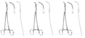 Overholt Artery Forceps – Curved 20.5 cm (8") | Medical & Surgical Clamp | Stainless Steel – 3 Pcs Set #115910177