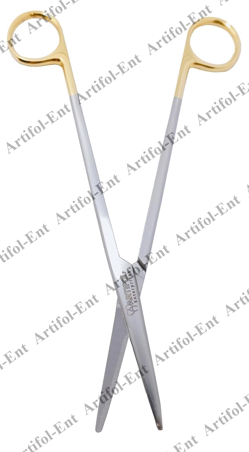 TC Metzenbaum Scissors – 18 cm Straight | Tungsten Carbide Reinforced Cutting Edges for Long-Lasting Sharpness | Stainless Steel Scissors | Durable, Reusable & Autoclavable #113910621