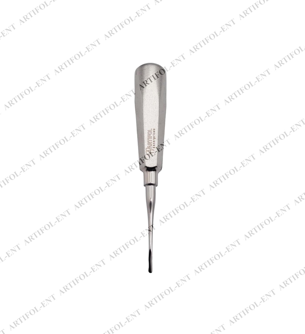 Elite Luxating Elevator 3.0mm Straight – High-Tensile AISI Surgical Stainless Steel | Master-Series Technical Edition | Superior PDL Disruption & Atraumatic Tooth Displacement #EL3SSM