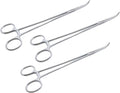 Overholt Geissendoerfer Arterienklemme – 27 cm gebogen | 3-teiliges Set | Edelstahl | Autoklavierbar #115910168