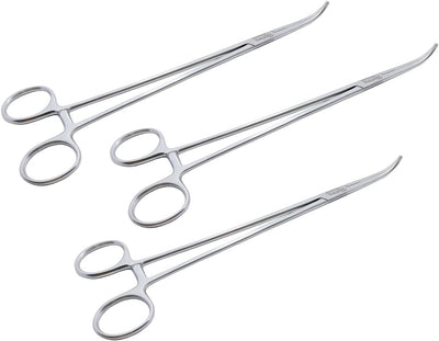 Overholt Geissendoerfer Artery Forceps – 27 cm Fig. 1 Curved | 3 Pcs Set | Stainless Steel | Autoclavable #115910168