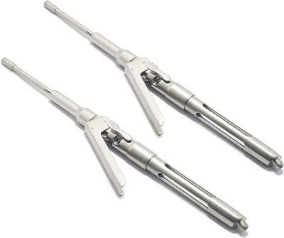 Dental Aspirating Anesthetic Syringe – 2 Pcs, 1.8 mL | Silver 1.8ML Reusable Syringes #AE-35-2312-S