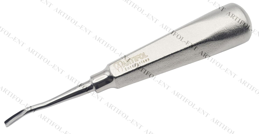 Elite Friedman Root Elevator 4mm Curved | High-Tensile AISI Surgical Stainless Steel | Master-Series Technical Edition | Engineered for Advanced Luxation and Precision Fragment Retrieval #E31F
