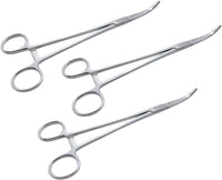 Overholt Geissendoerfer Arterienklemme – 21 cm gebogen | 3-teiliges Set | Edelstahl | Autoklavierbar #15910164