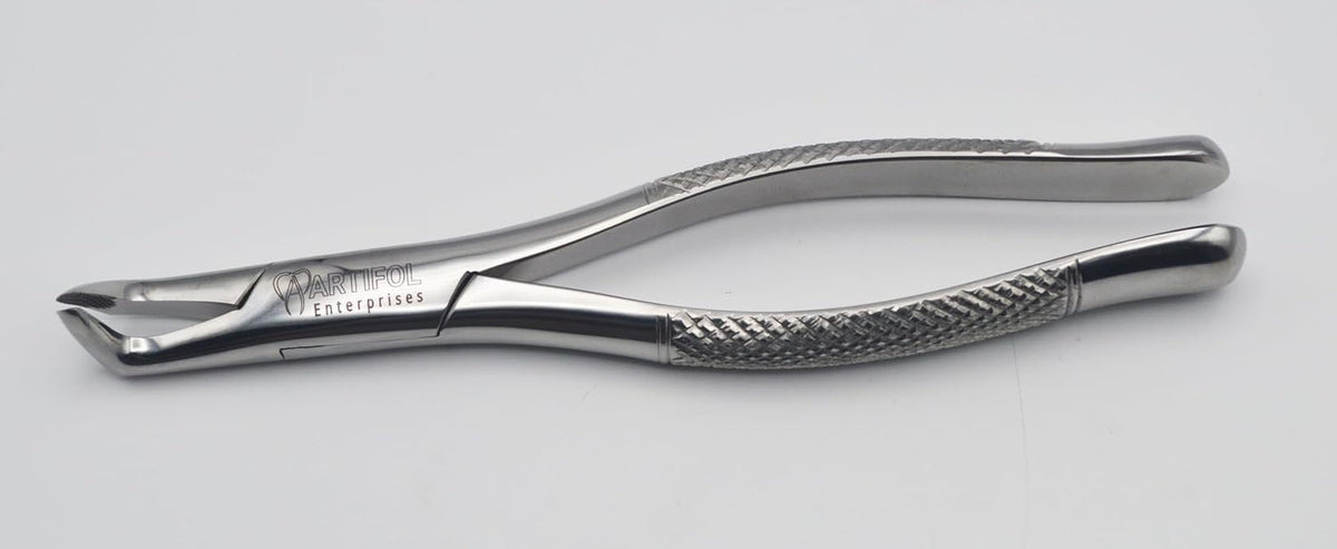 Präzisions-Extraktionszange – Modell 222 | Robustes Greif- und Entfernungsinstrument aus Edelstahl mit gezahnten Backen #F222