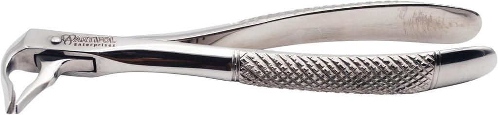 Extraction Forceps 74N – European Style | Slim-Beaked Lower Molar & Root Specialist | Premium Surgical Stainless Steel | High-Torque Precision Design #FAFX74N