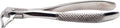 Extraction Forceps 74N – European Style | Slim-Beaked Lower Molar & Root Specialist | Premium Surgical Stainless Steel | High-Torque Precision Design #FAFX74N