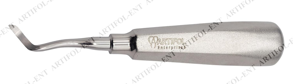 3-Piece Periodontal Ligament Elevator Set – Curved 3mm Wide Tip | Professional Stainless Steel Precision Elevation Tools | Ultra-Fine Curved Blades, Ergonomic Grip & Reusable #E190