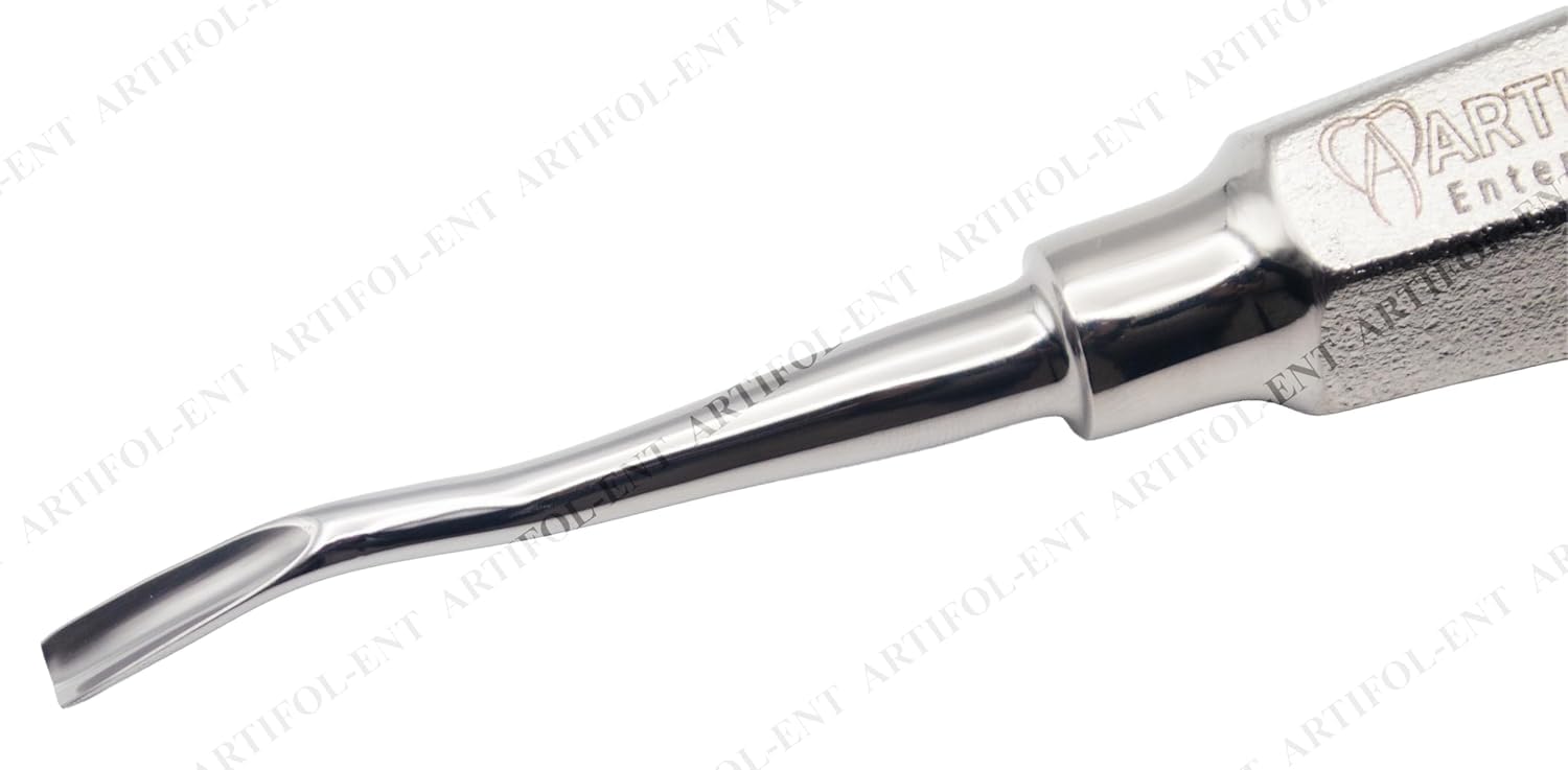 Elite Friedman Root Elevator 4mm Curved | High-Tensile AISI Surgical Stainless Steel | Master-Series Technical Edition | Engineered for Advanced Luxation and Precision Fragment Retrieval #E31F