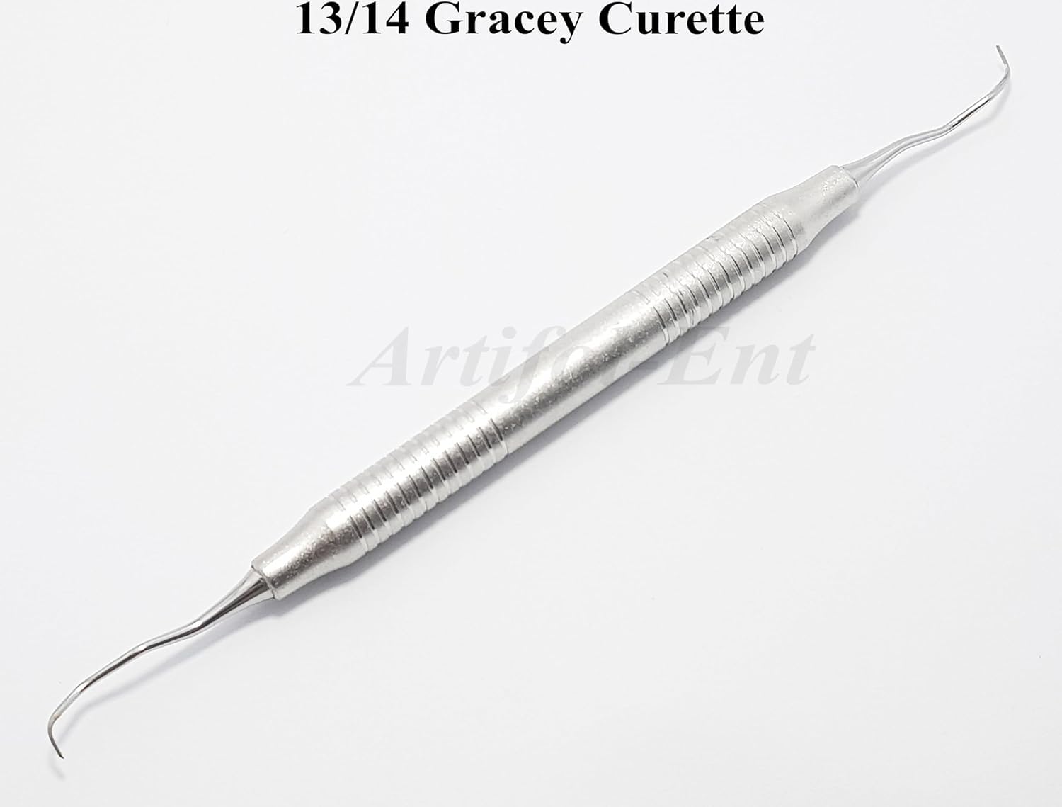 Gracey Curette 13/14 – Double End Dental Periodontal Instrument | Ergonomic Hollow Handle | 3-Piece Hygiene Tool Set #‎SG13/14XE2