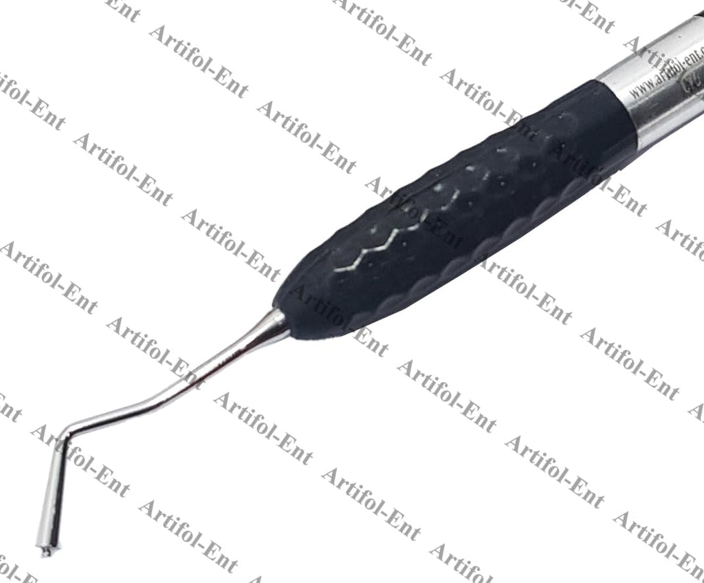 CT6 Dental Composite Resin Filling Instruments – 17 cm | 3 Pcs Set | Double Ended | Black Silicone Handle
