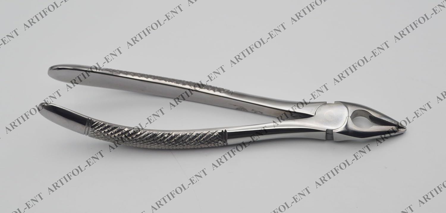 European-Style Precision Extraction Forceps – FX35E | Heavy-Duty Stainless Steel Gripping & Removal Tool | Strong Serrated Jaws, Balanced Leverage & Durable Build | Ideal for Crafting Handling #FX35E