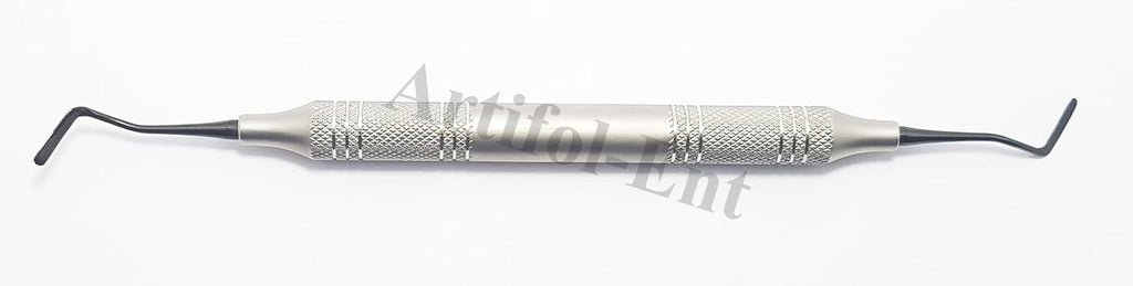 4 Goldstin Flexy-Thin Composite Filling Instruments – 3 Pcs Set  Titanium Black-Coated Tips | Flexible Reversed & Flared Paddle Design | Ergonomic Hollow Handles | #TNCIGFT4