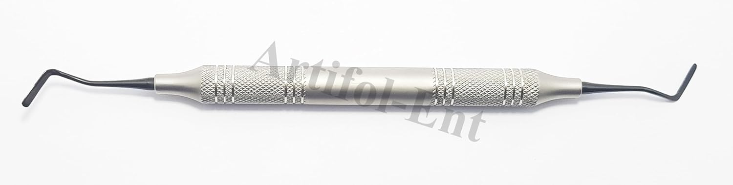 4 Goldstin Flexy-Thin Composite Filling Instruments – 3 Pcs Set  Titanium Black-Coated Tips | Flexible Reversed & Flared Paddle Design | Ergonomic Hollow Handles | #TNCIGFT4