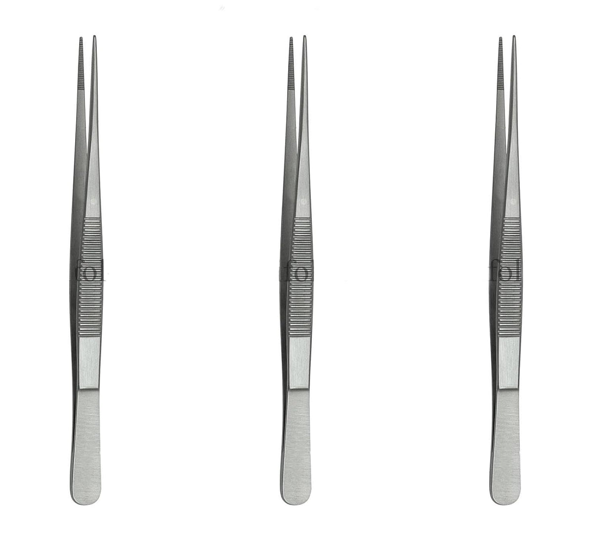 Semken Dressing Forceps Serrated 15.5 cm (6") – Stainless Steel Surgical Dental Tweezers | 3 Pcs | #114910129
