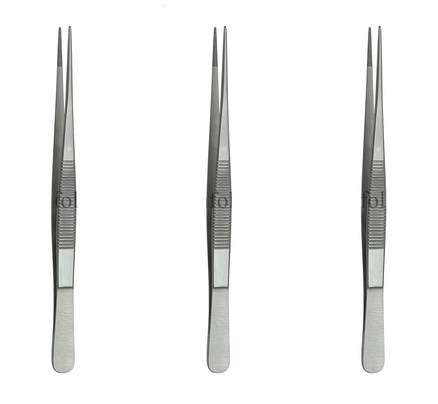 Semken Dressing Forceps Serrated 15.5 cm (6") – Stainless Steel Surgical Dental Tweezers | 3 Pcs | #114910129