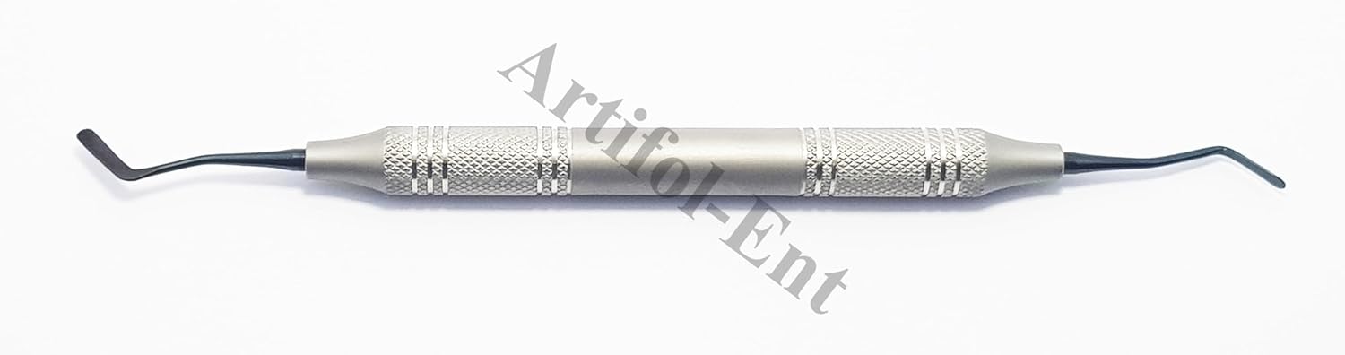 A6 Composite Filling Instruments | 3-Piece Dental Kit | Titanium Black-Coated Non-Stick Tips #TNPFIA6