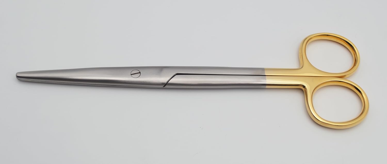Elite TC Mayo-Stille Schere – 17 cm gerade | Professioneller Edelstahl | Präzisionsschneide aus Wolframkarbid #113910610