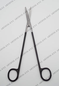Ciseaux Metzenbaum Elite « Super-Cut » incurvés 26 cm | Instrument de précision professionnel en acier inoxydable haute densité | Système de lames spécialisé à tranchant rasoir et micro-dentelé #113910714