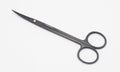 Elite TC Joseph Präzisionsschere – 14,5 cm gebogen | Wolframkarbid-Schneide | Stealth Black Professional Finish #OS1082