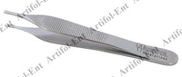 Set di pinze per tessuti Adson Brown – 4 pezzi, 12 cm (4,7") | 9×9 denti | Acciaio inossidabile di alta qualità, riutilizzabile e autoclavabile Set n. 114910119-1