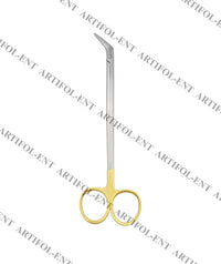 Ciseaux DeBakey Potts-Smith 18 cm (45°) – Ciseaux chirurgicaux angulés de précision | Lames fines à 45°, acier inoxydable de qualité supérieure | Instrument réutilisable n° 113910637